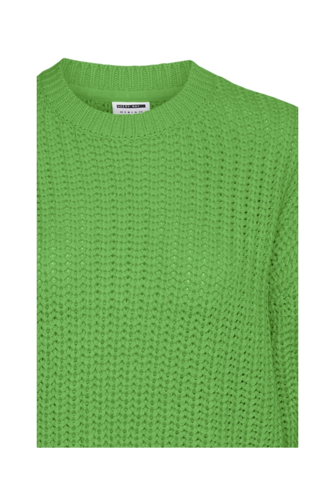 NMCHARLIE L/S O-NECK KNIT 27020786 Classic Green