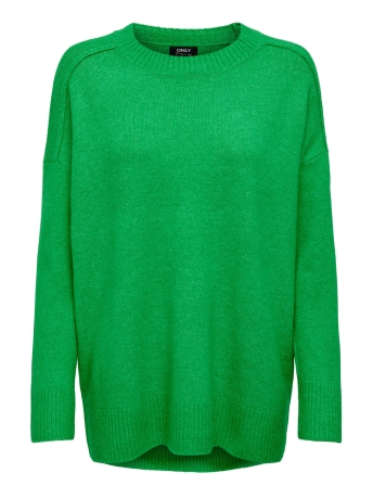 Only Trui ONLEMILIA LS LOOSE O-NECK CC KNT 15294801 Island Green/Melange