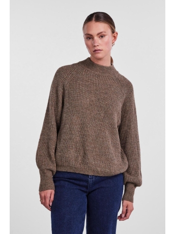 Pieces Trui PCNATALEE LS O-NECK KNIT NOOS BC 17139855 Fossil