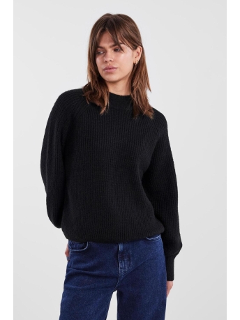 Pieces Trui PCNATALEE LS O-NECK KNIT NOOS BC 17139855 Black