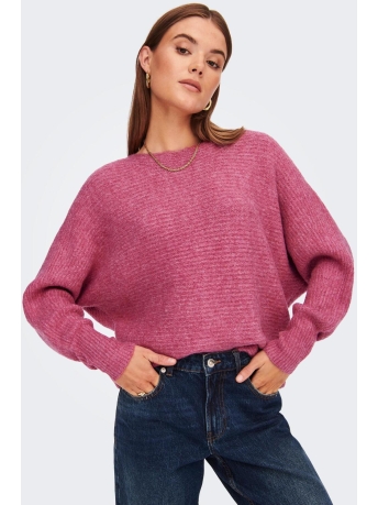 Only Trui ONLDANIELLA L/S PULLOVER KNT NOOS 15168705 RAPTURE ROSE/MELANGE