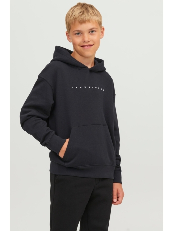 Jack & Jones Junior Trui JJESTAR JJ SWEAT HOOD NOOS JNR 12237468 Black