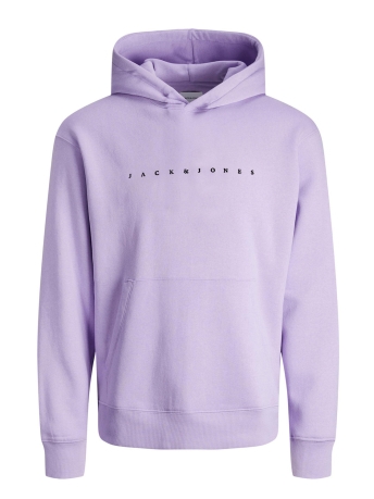 Jack & Jones Junior Trui JJESTAR JJ SWEAT HOOD NOOS JNR 12237468 Purple Rose