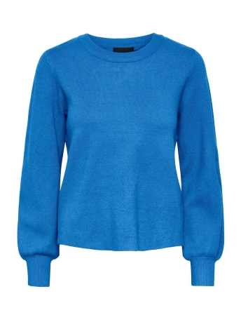 Pieces Trui PCJENNA  LS O-NECK KNIT NOOS BC 17126297 French Blue