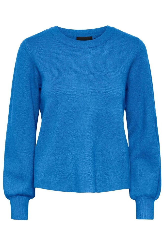 PCJENNA LS O-NECK KNIT NOOS BC 17126297 French Blue