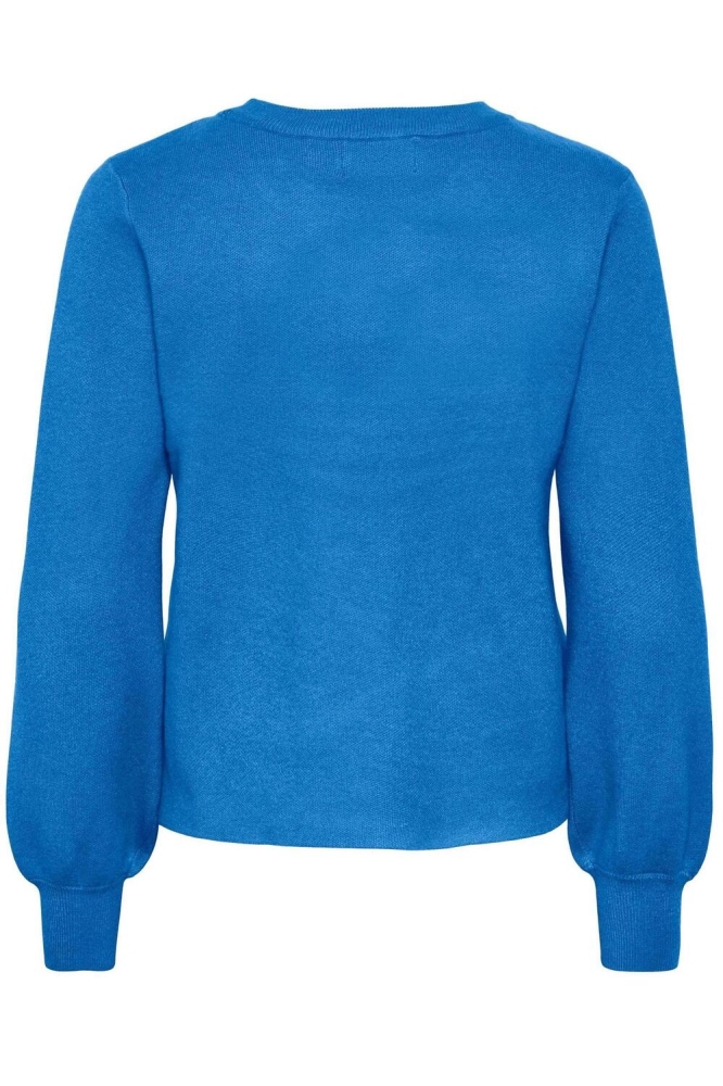 PCJENNA LS O-NECK KNIT NOOS BC 17126297 French Blue