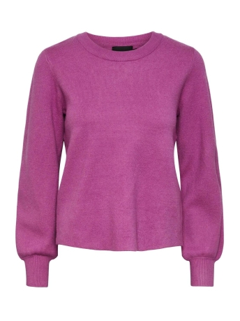 Pieces Trui PCJENNA  LS O-NECK KNIT NOOS BC 17126297 RADIANT ORCHID