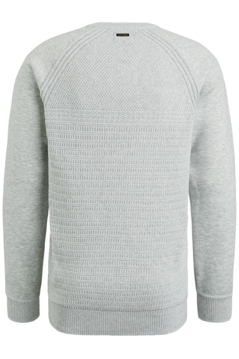 PME legend beige heren trui | Achteraanzicht