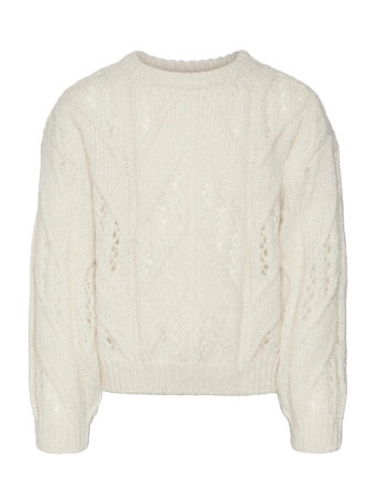 Vero Moda Girl Trui VMBLUEBERRY LS PULLOVER GA GIRL NOO 10291244 Birch