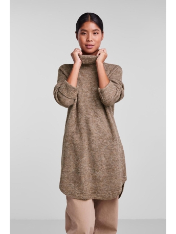 Pieces Trui PCELLEN LS LONG KNIT NOOS BC 17098263 Fossil