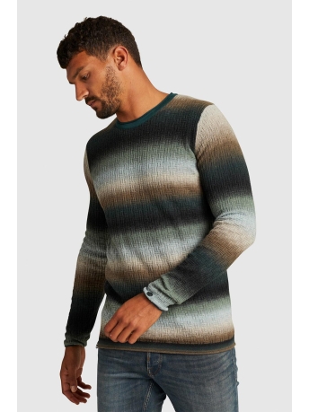 Cast Iron Trui PULLOVER WITH STRIPE PATTERN CKW2309336 6085