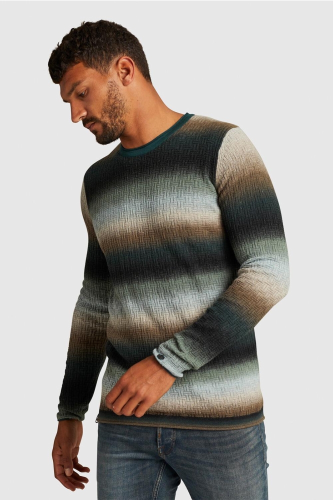 PULLOVER WITH STRIPE PATTERN CKW2309336 6085