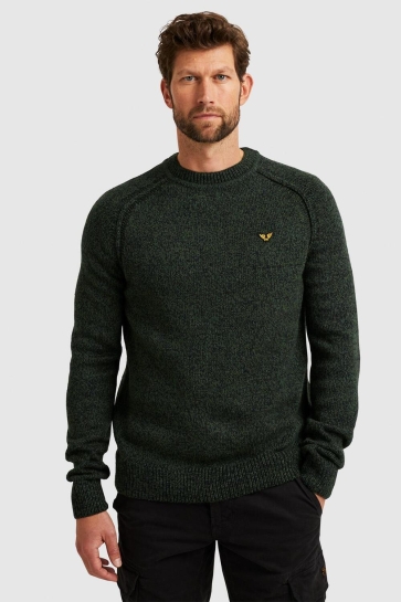 PME legend Trui PULLOVER WITH RAGLAN SLEEVES PKW2309328 6429