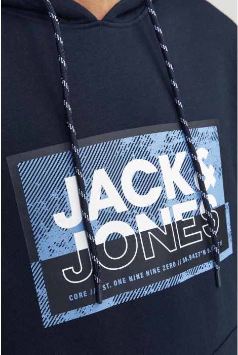 Jack & Jones jcologan ss24 print sweat hood