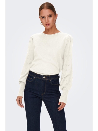 Only Trui ONLMIRA L/S PULLOVER KNT NOOS 15279958 CLOUD DANCER