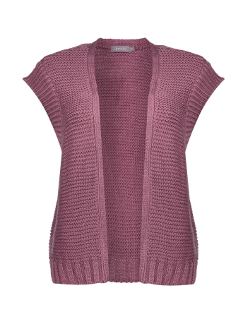 Geisha Vest GEBREID GILET 34541 29 Mauve
