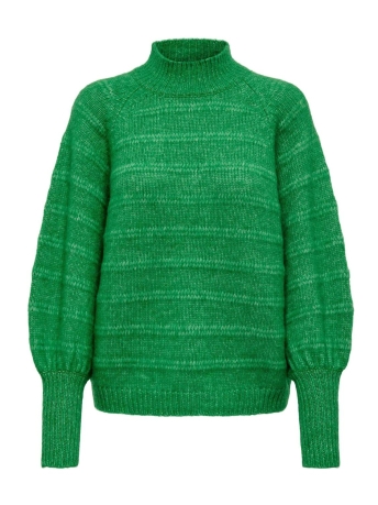 Only Trui ONLCELINA LS HIGH PULLOVER KNT NOOS 15259528 Island Green