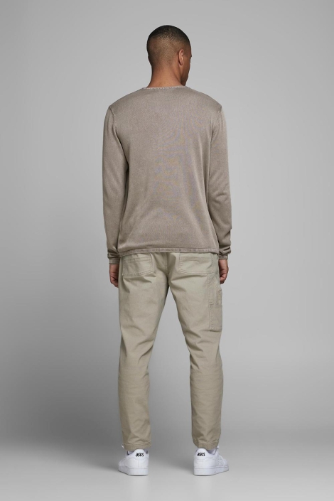 Jack & Jones beige heren trui | Model