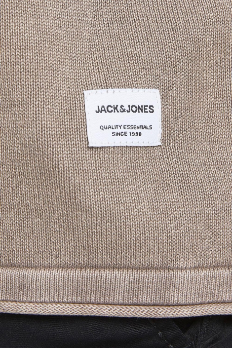 Jack & Jones beige heren trui | Close up