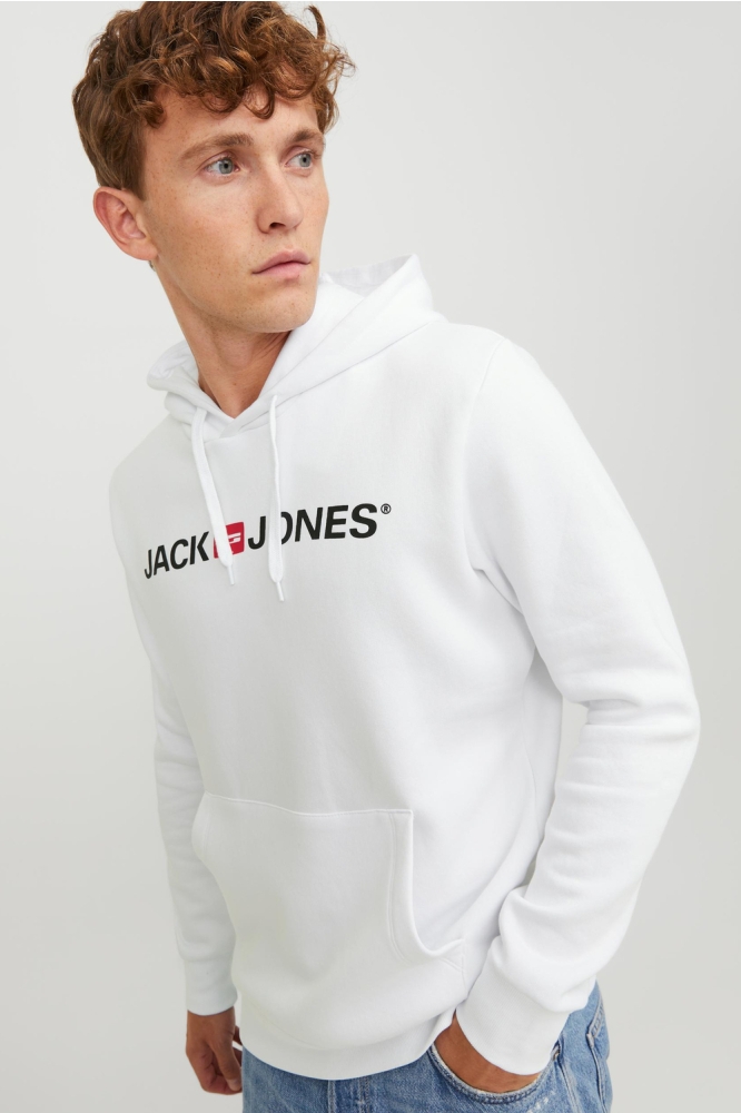 JJECORP OLD LOGO SWEAT HOOD NOOS 12137054 White