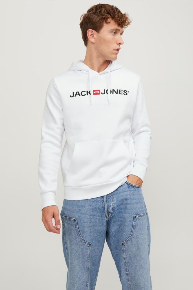 JJECORP OLD LOGO SWEAT HOOD NOOS 12137054 White