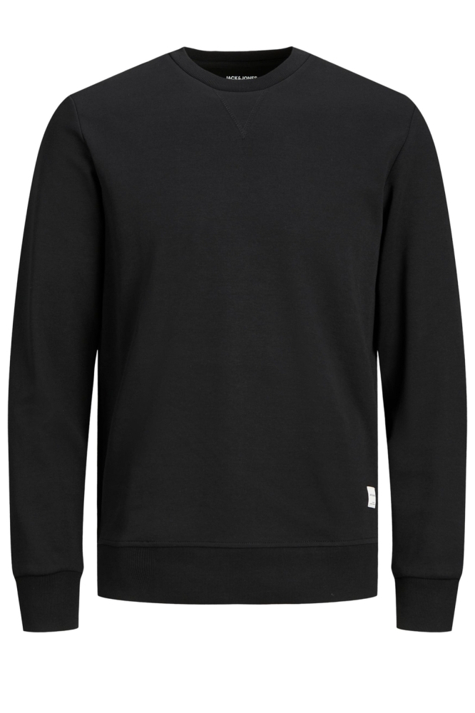 Jack & Jones zwarte heren trui | Vooraanzicht