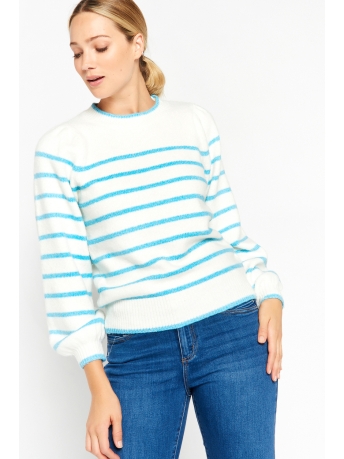 LolaLiza Trui N ELLYSTRIPE 04006153 1001 Offwhite