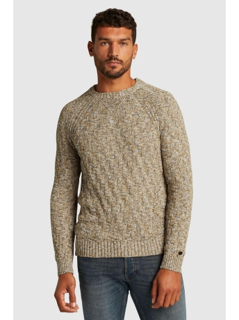 Cast Iron Trui PULLOVER IN COTTON MOULINE CKW2310346 7014