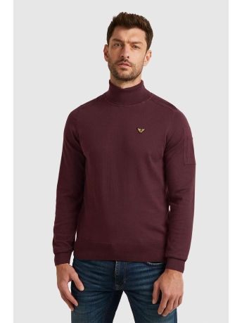 PME legend Trui PULLOVER WITH STANDUP COLLAR PKW2310307 8200