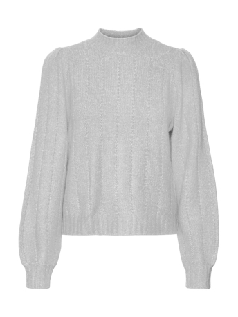 Vero Moda Trui VMMAXIN LS HIGHNECK PULLOVER BF 10291265 LIGHT GRAY