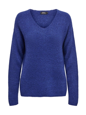 Only Trui ONLCAMILLA V-NECK L/S PULLOVER KNT 15204588 Bluing