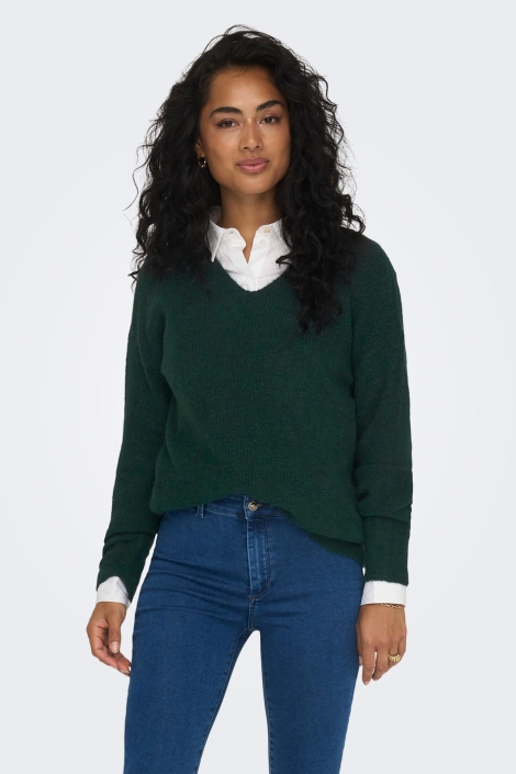 Only groene dames trui | Model