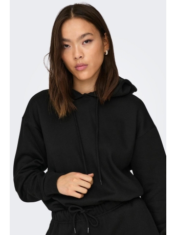 Only Trui ONLFAVE L/S HOOD SWT 15321401 Black