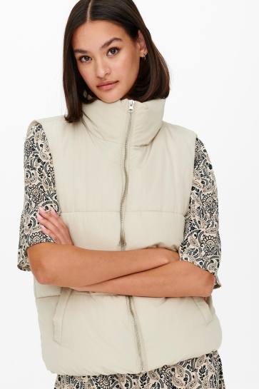 Jacqueline de Yong Jas JDYNEWERICA SHORT WAISTCOAT OTW NOO 15234210 Moonbeam