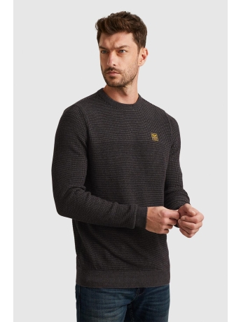 PME legend Trui PULLOVER WITH DIFFERENT TEXTURES PKW2310300 9139