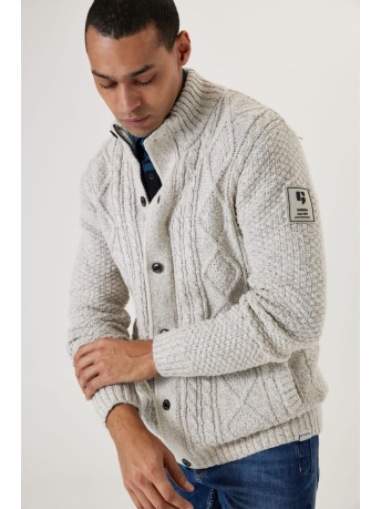 Garcia Vest GEMELEERD VEST K31251 1855 CREAM MELEE