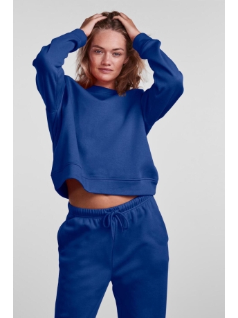 Pieces Trui PCCHILLI LS SWEAT NOOS 17113432 Mazarine Blue