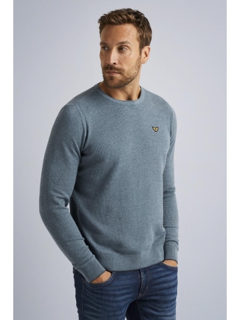 PME legend Trui R NECK COTTON MOULINE PKW2311330 9076