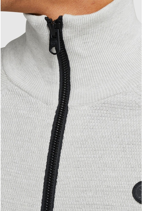 Cast Iron zip jacket cotton heather plated z
