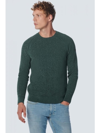 NO-EXCESS Trui PULLOVER CREWNECK TWO COLOURED 22211147 123 STEEL