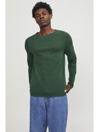 Jack & Jones Trui JJEHILL KNIT CREW NECK NOOS 12157321 Dark Green