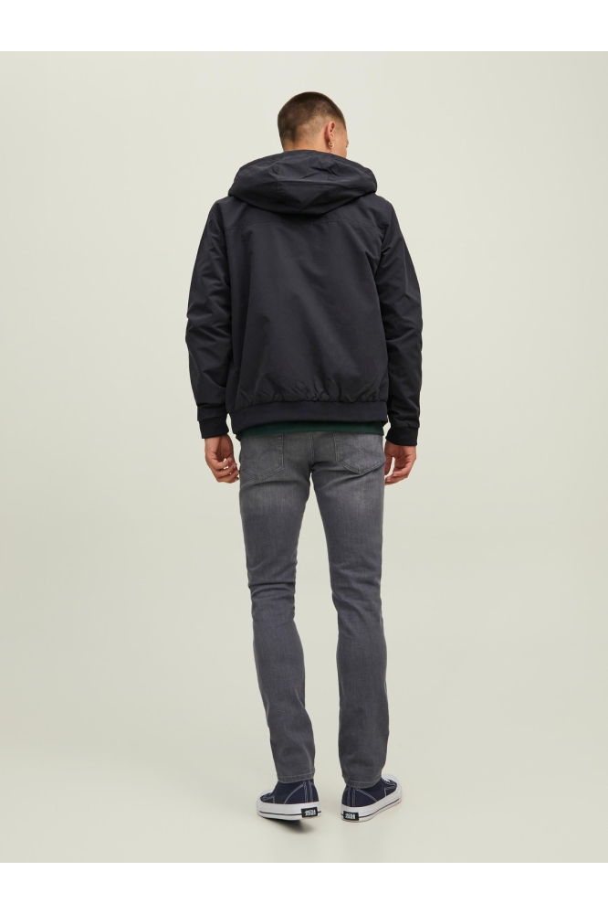 Jack & Jones zwarte heren jas | Model