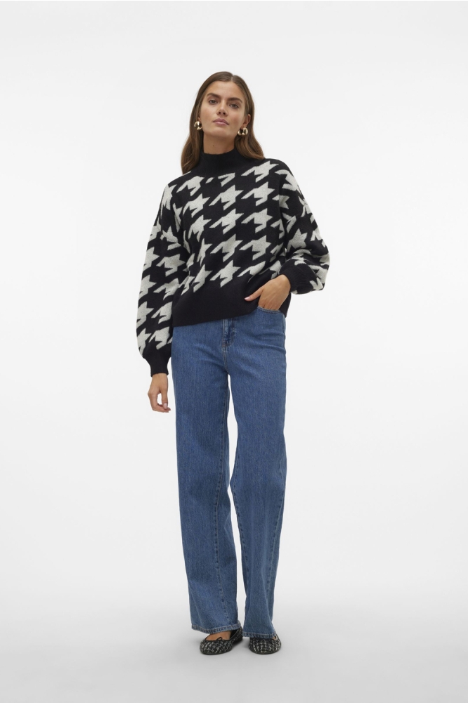 Vero Moda zwarte dames trui | Model