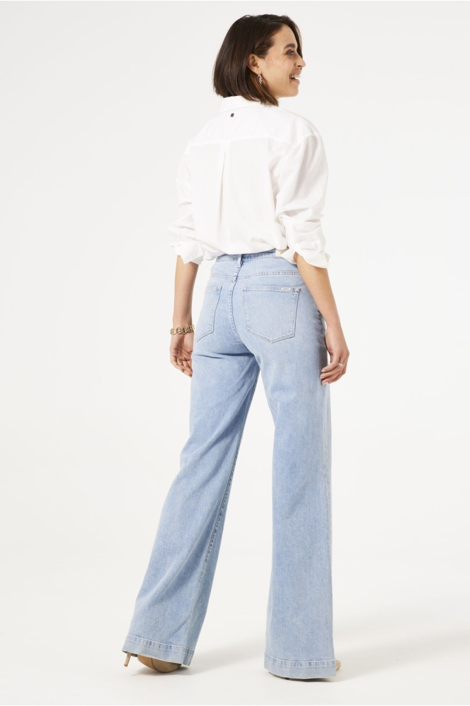 Garcia blauwe dames jeans | Model