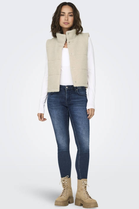 Only beige dames jas | Model