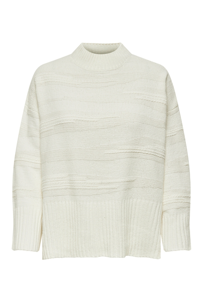 Only witte dames trui | Vooraanzicht