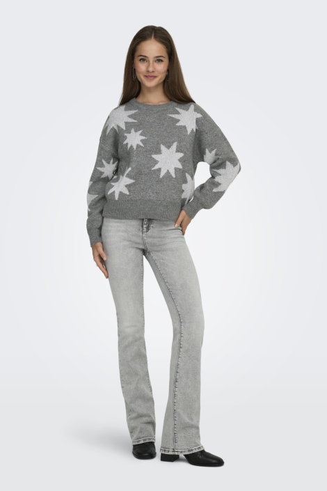 Only grijze dames trui | Model