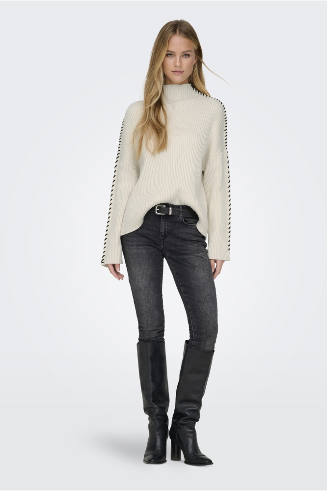 Only ecru dames trui | Model