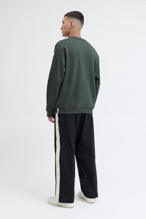 Jack & Jones groene heren sweater | Model