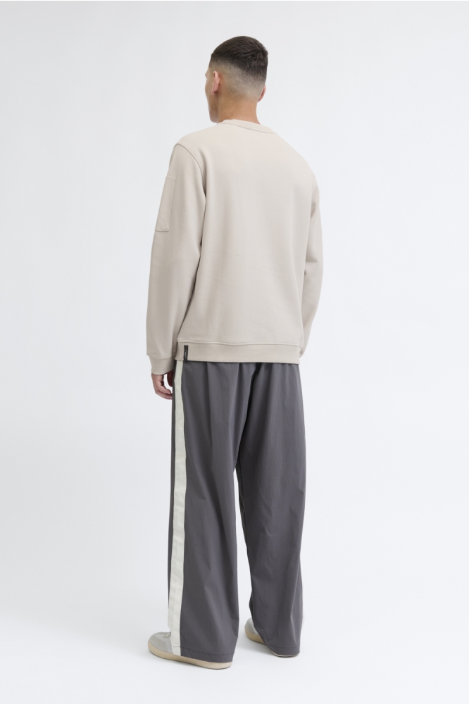 Jack & Jones ecru heren sweater | Model